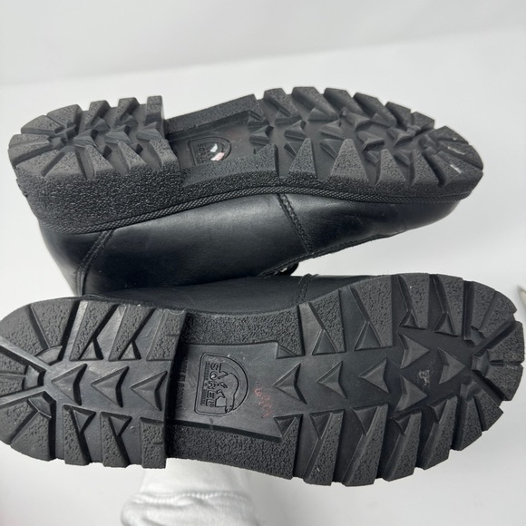 Sorel Black Fur Lace Up Boots - Picture 7 of 9